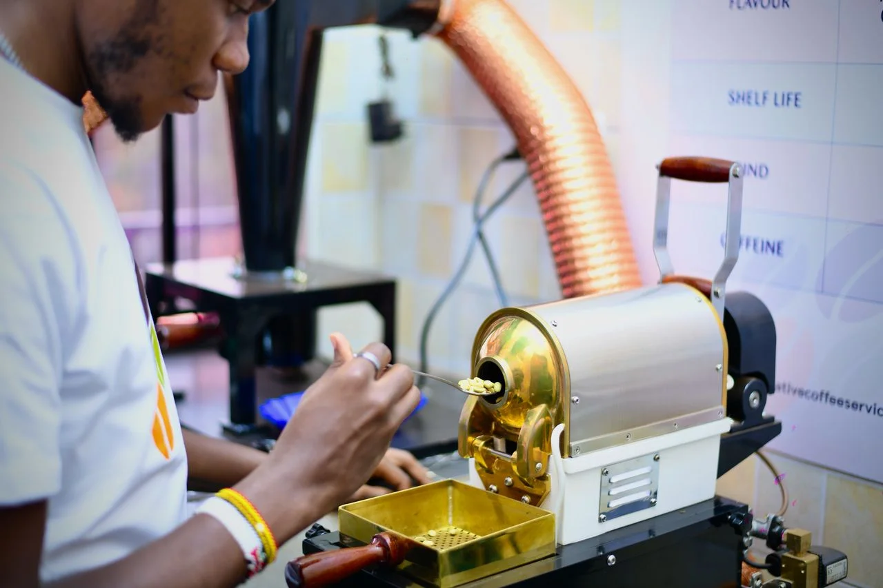 COFFEE ROASTING TRAINING.